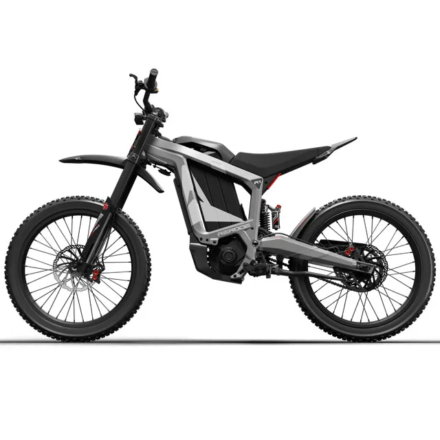 Rerode R1 Electric Mountain Motocross Fat Bike Long Range with High Torque 72v Central Motor Power Supply from Lithium Battery