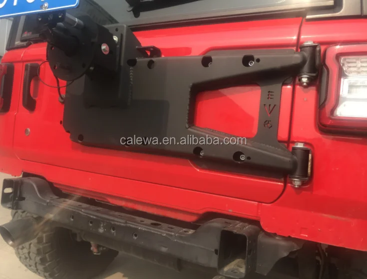
2018 2019 JL Tailgate Carrier Spare Bracket Carrier Hinge for jeep Wrangler 