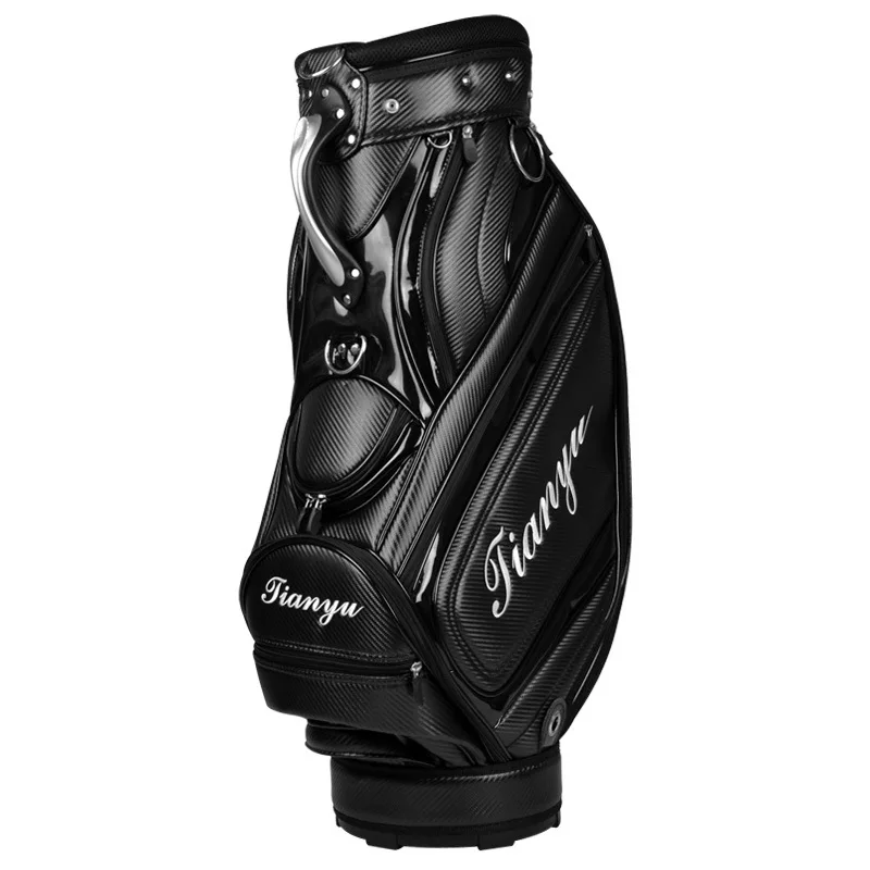 Wholesale waterproof golf bag custom PU staff golf bag for man