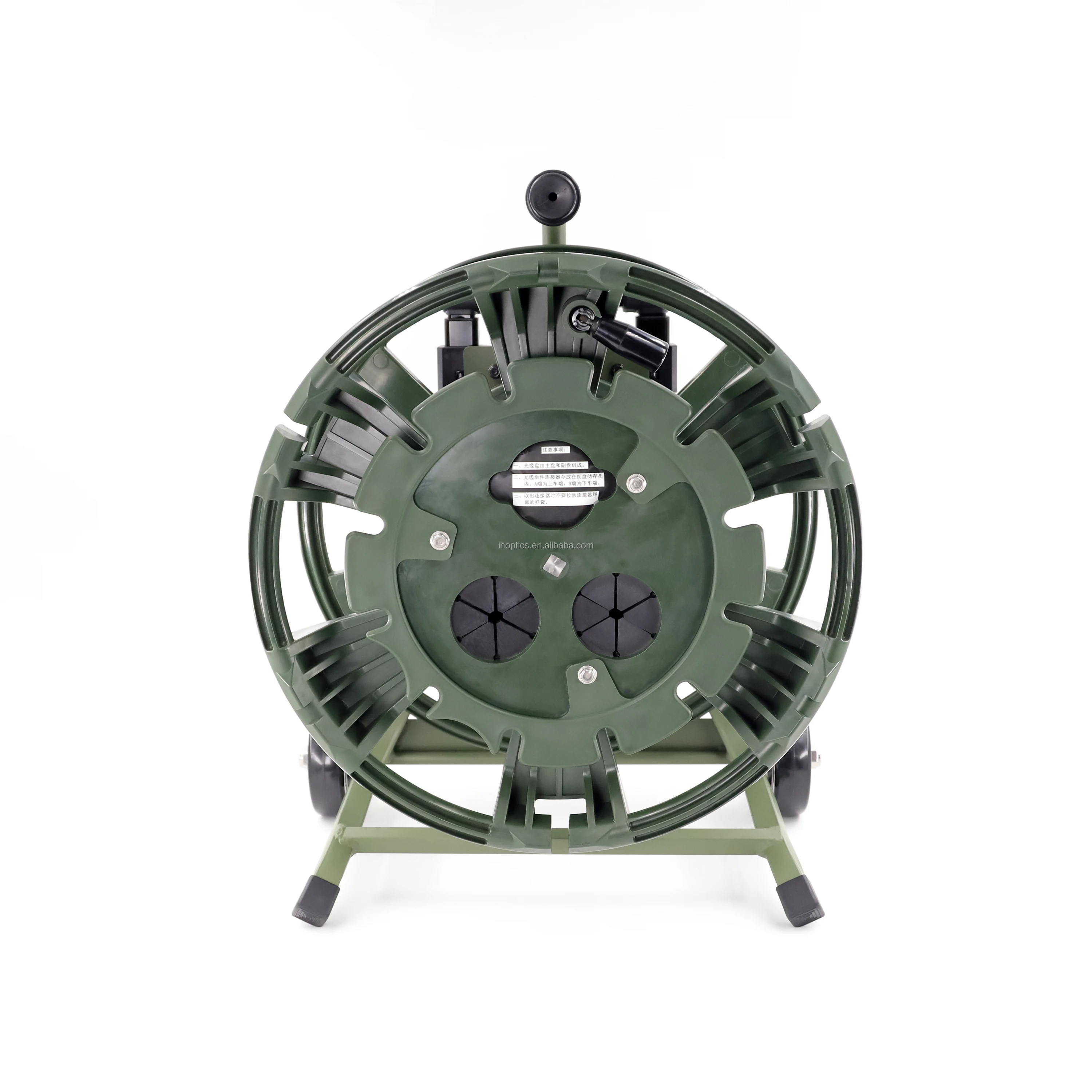 Outdoor Telecom Broadcast Extension harsh environment Portable Drum Fiber Optical Cable Reel