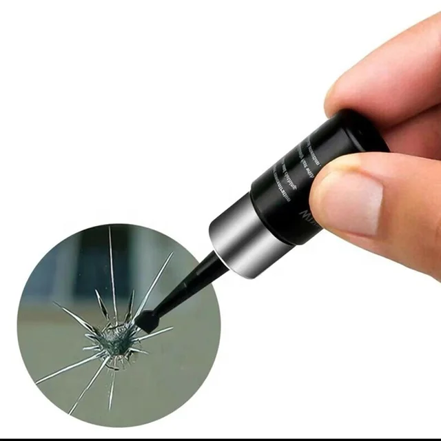 Car Windshield Glass Repair Kit Car Glass Crack Repair Liquid DIY Auto Window Repair Tool Scratch Crack Restore Tool
