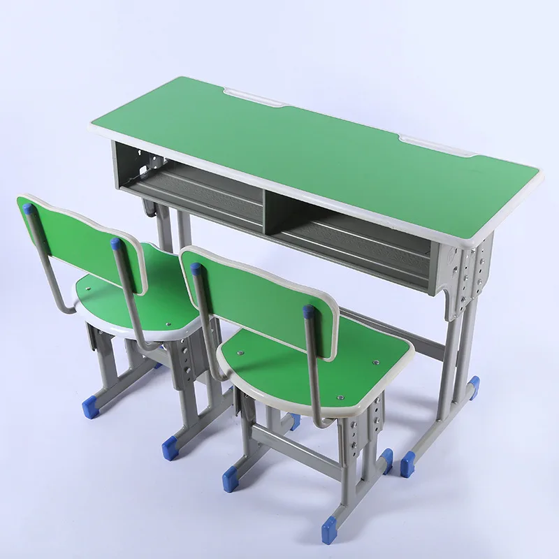 
Factory Price Custom School Furniture Student Desks Chairs Modern Practical Study Desks Set 