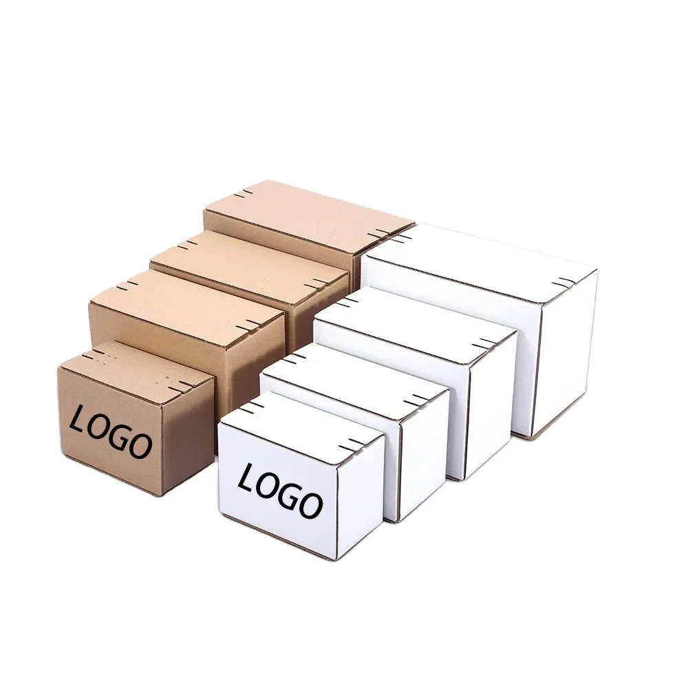 shipping custom box Custom Design Cardboard Tear Away Display Carton wholesale packaging box use for shipping cosmetics