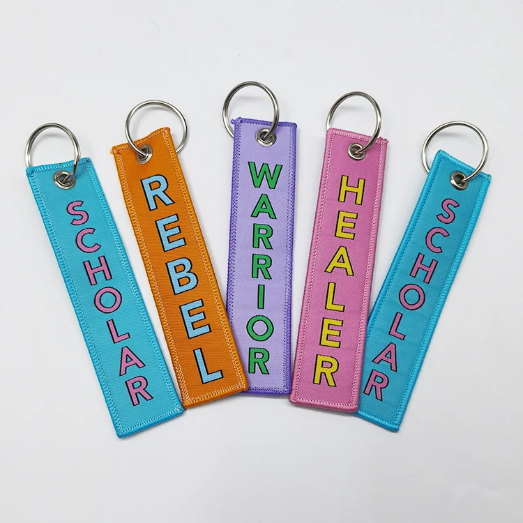 Hot sale wholesale price accept number steel tags keyring pilot pink keychains keychain Personalized custom