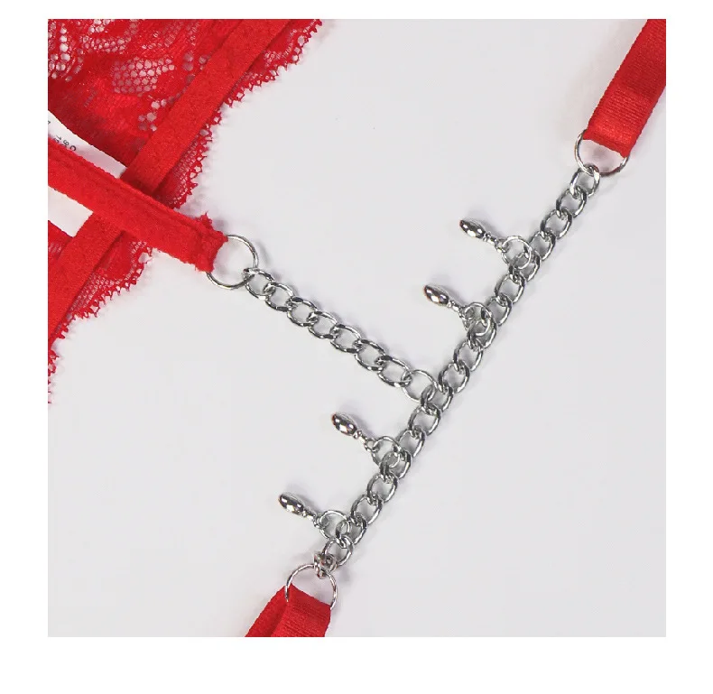 Sexy Lace Lingerie Thong Mini Low Waist Sexy Underwear Panties High Quality Seamless Chian Thong V String G String