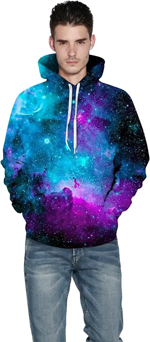 Fitspi Wholesale Unisex Fashion Hoodie Stock Custom 3d Printed Sweatshirt Pullover Dropshipping For Wish Ebay