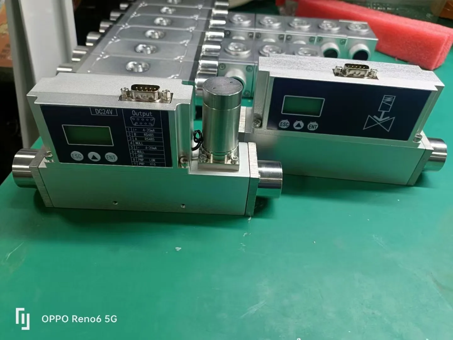 High Precision Automatic Thermal Mass Flow Controller With RS485 Output For Regulating Gas Size