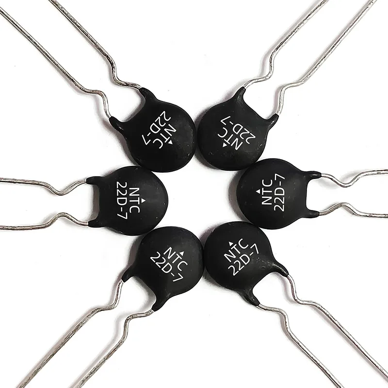 Ptc thermistor 5 Ohm Thermal Resistor Super NTC Thermistor 22D-7 variable resistor