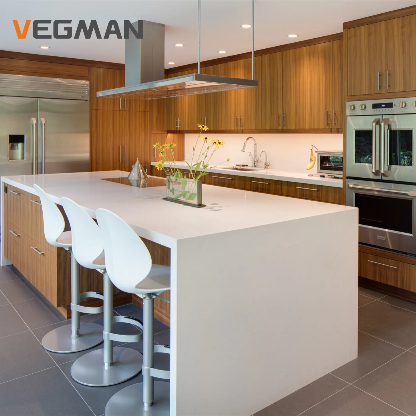 Фабрика шкафа Foshan высококачественные деревянные кухонные шкафы цвета дуба