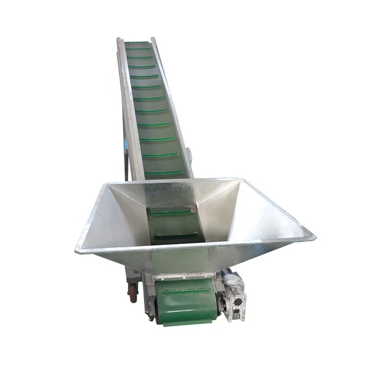 Magnetic conveyor Pvc belt type magnetic feeder can control the feeding frequency when it is used to transport plastic materials