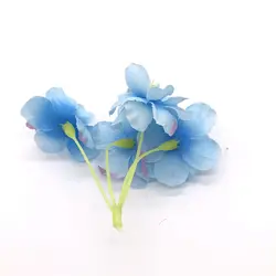 50pcs\lot Romatic Red&Pink Flower Petals Silk Artificial Cherry Blossom Petals Home&Wedding Party Decoration Rose P