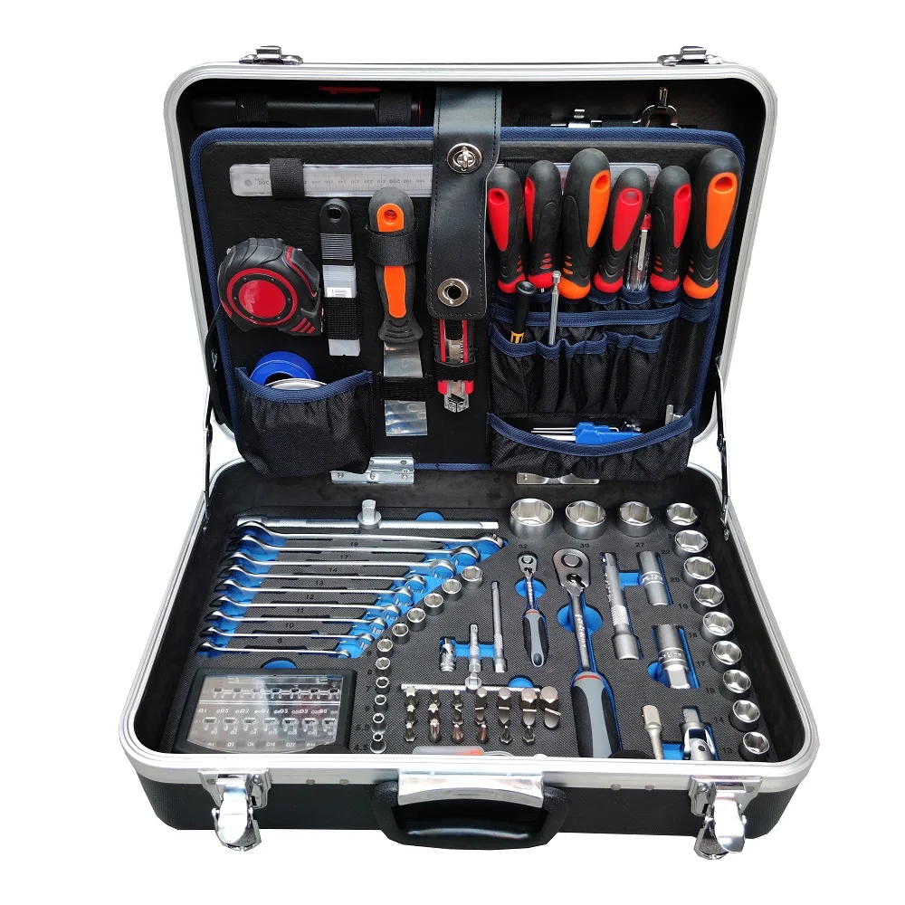 High Quality Empty Electrical Hand Tool Storage Portable Tool Case with Custom Foam