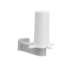 Kitchen Lazy Shelf Seamless Stickers Wall Mounted Vertical Kitchen Paper Hanger Roll Paper Cling Film Storage Rack