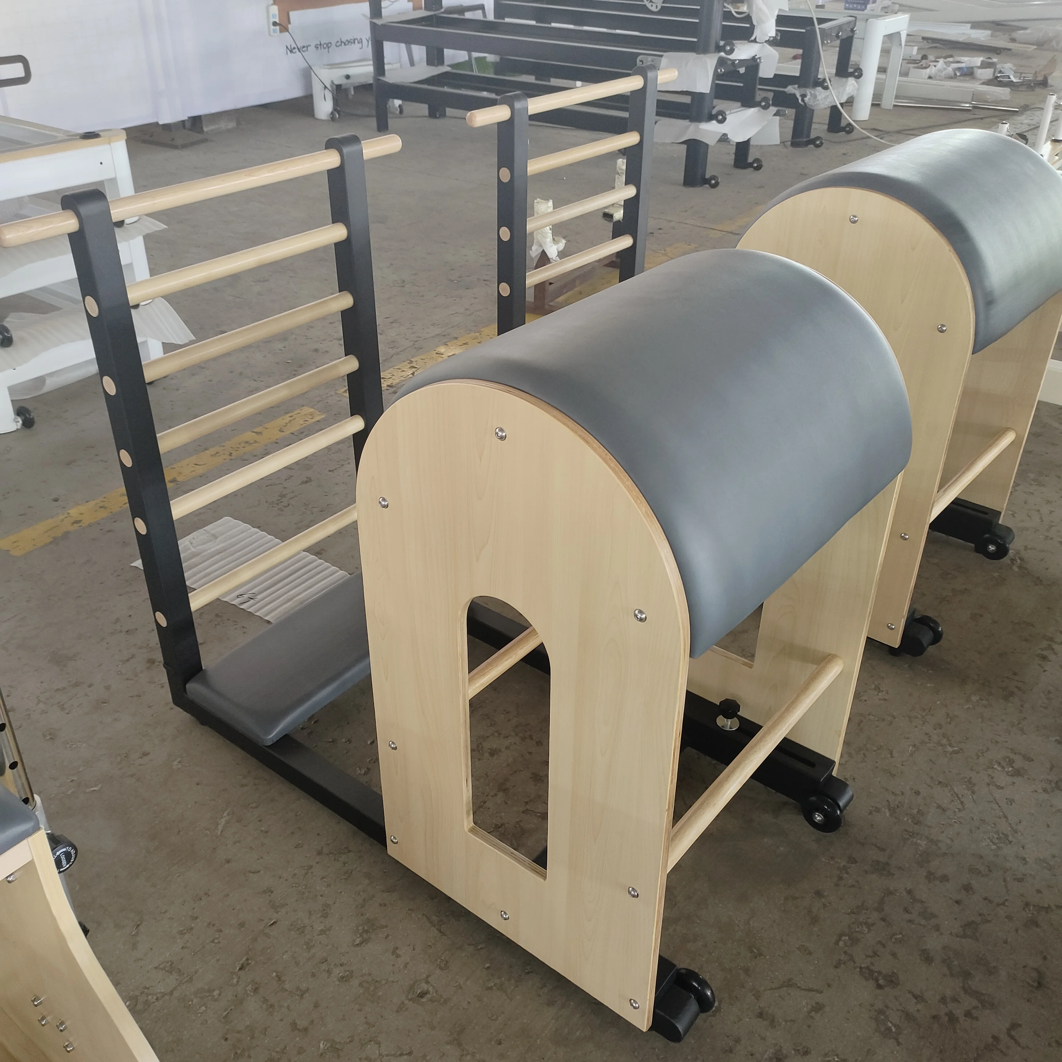 Multifunction Pilates Yoga Studio Maple Wood IT pilates ladder barrel for sale VOG-PL003E