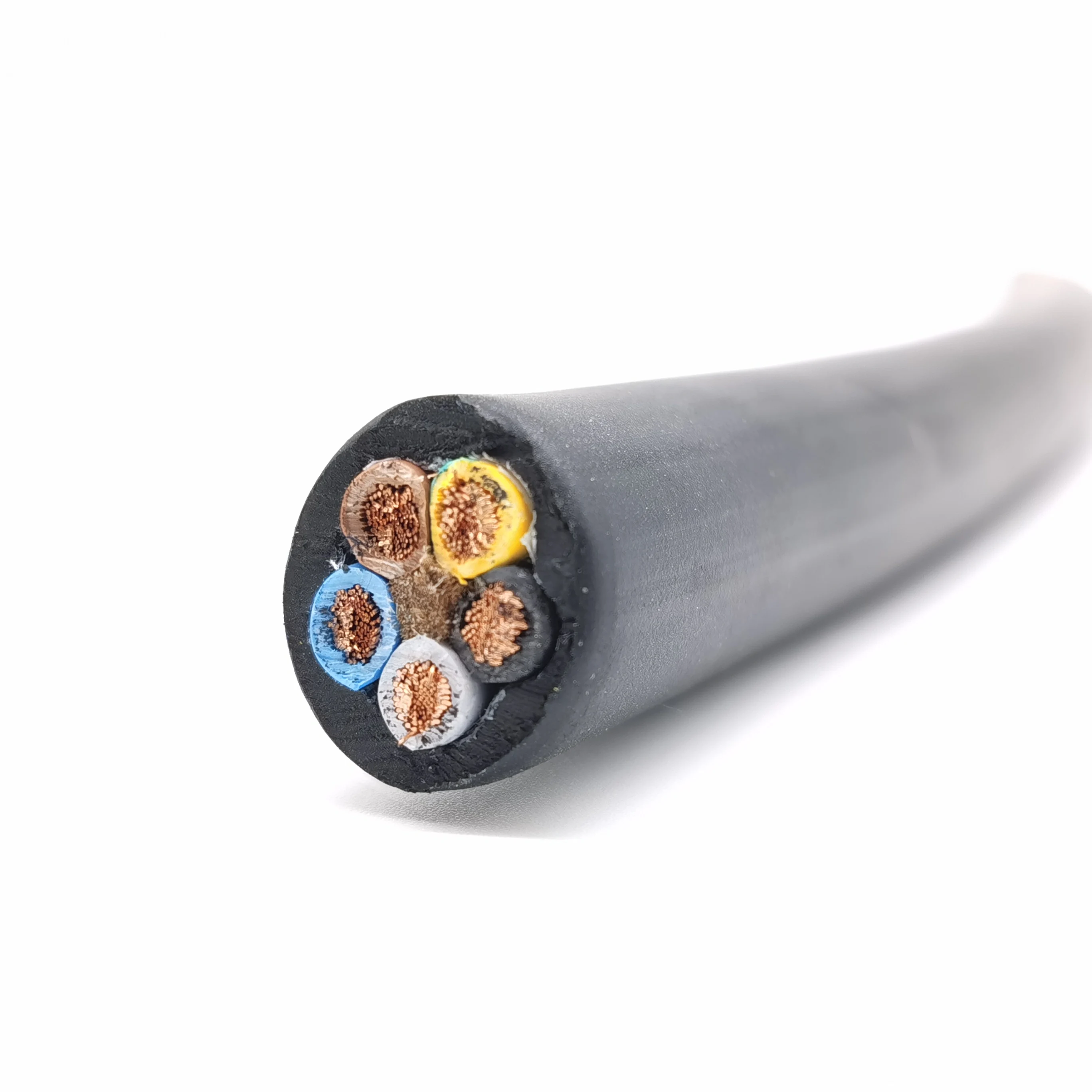 H07BN4-F EAC Certificated 450/750V HOFR CSP Sheathed  EPR Insulated 5 core Cable