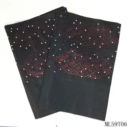 Beautifical ebi Нигерия головной убор 2 в 1 aso oke Стразы красный головной убор ML59T06
