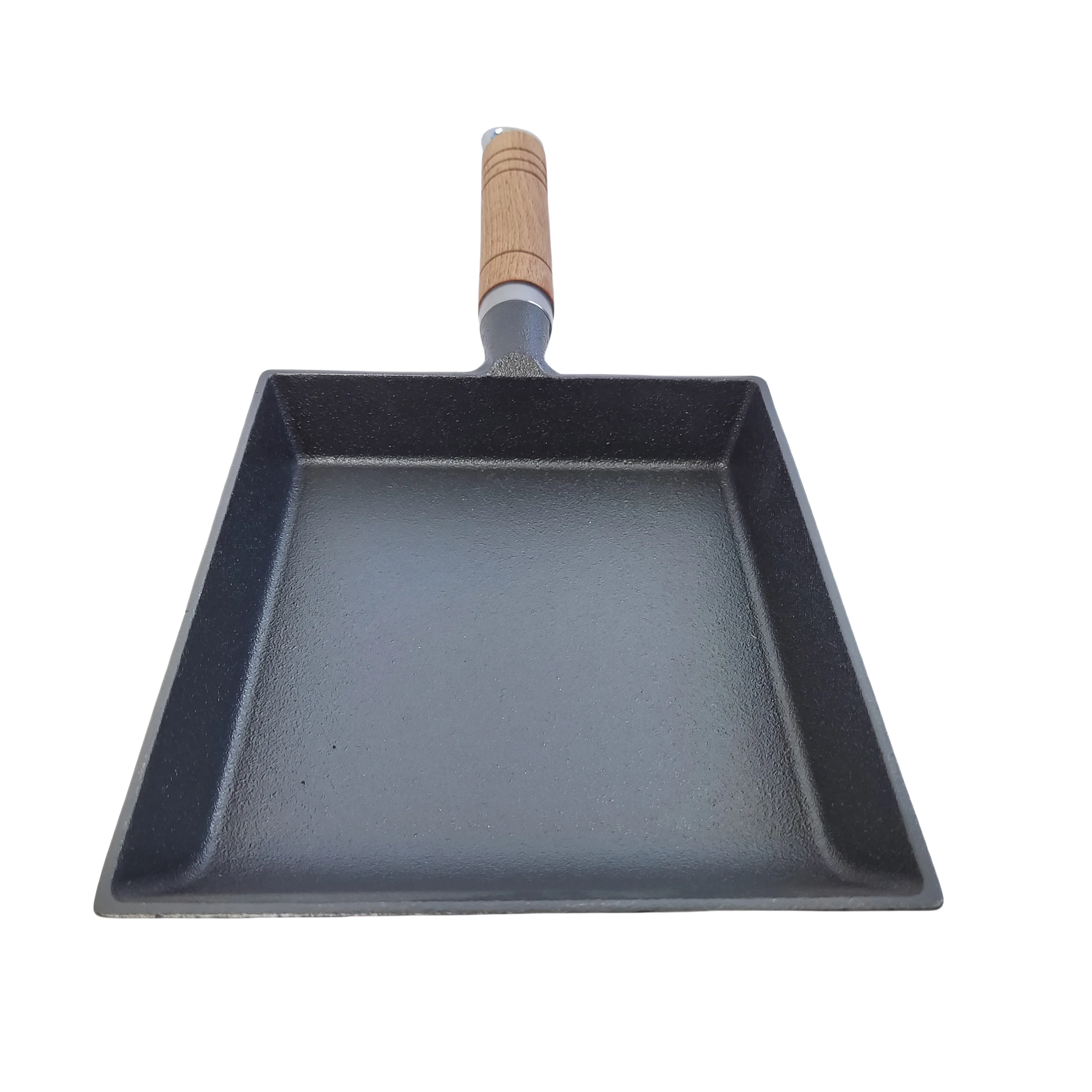 New Product With lower Price cast iron cookware Household Flat Bottom Omelette Pan