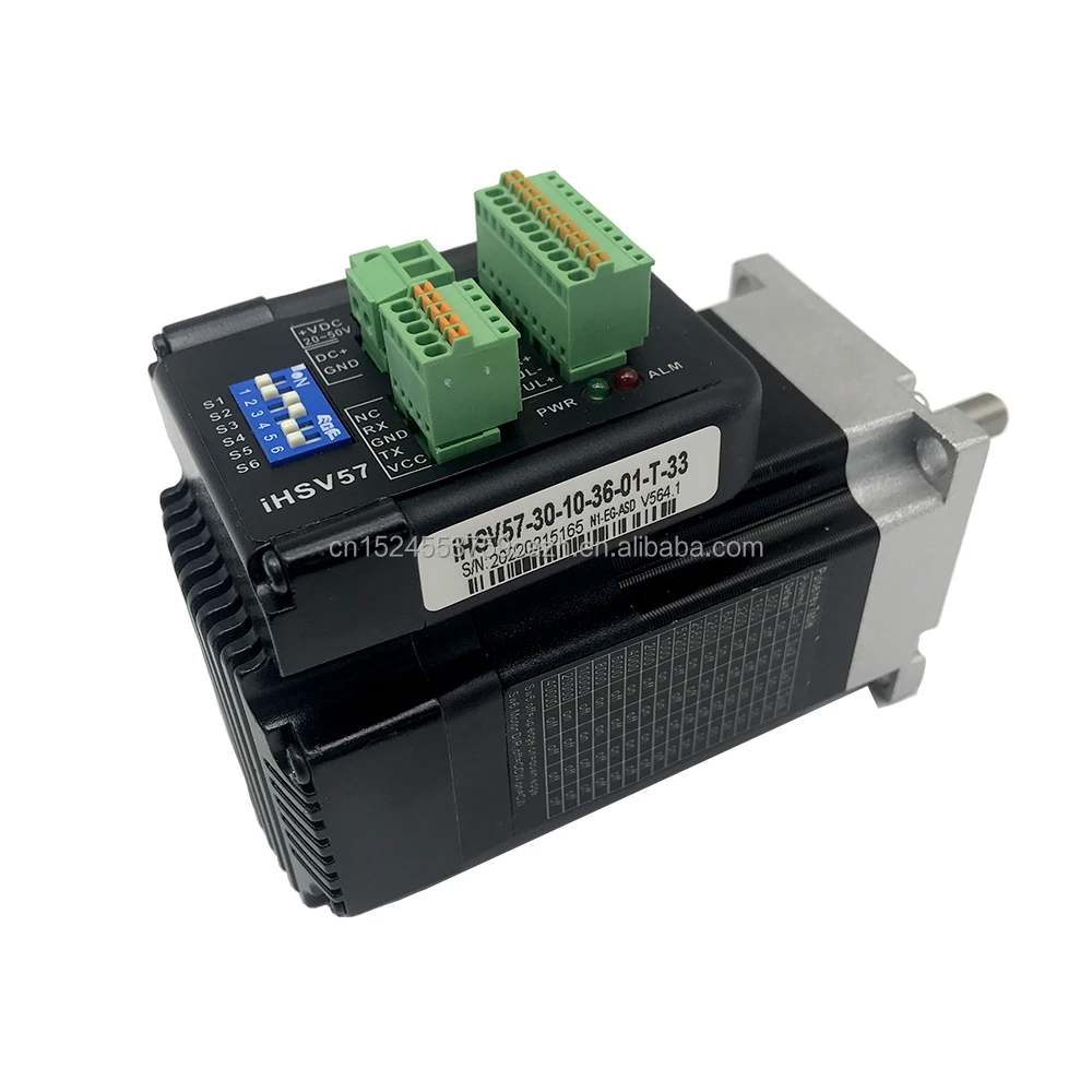 printer carriage servo motor IHSV57-30-10-36-01-T-33 for xp600 print head integrated motor 100w 3000RPM 20-50VDC