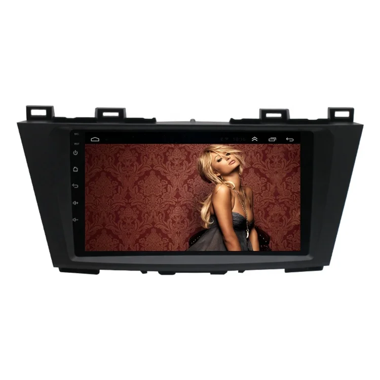 Автомагнитола 8 ядер Dsp Carplay Android 10 9 дюймов мультимедийный Dvd-плеер для Mazda 5 автомобильный Gps-навигатор Авторадио стерео аудио Wi-Fi