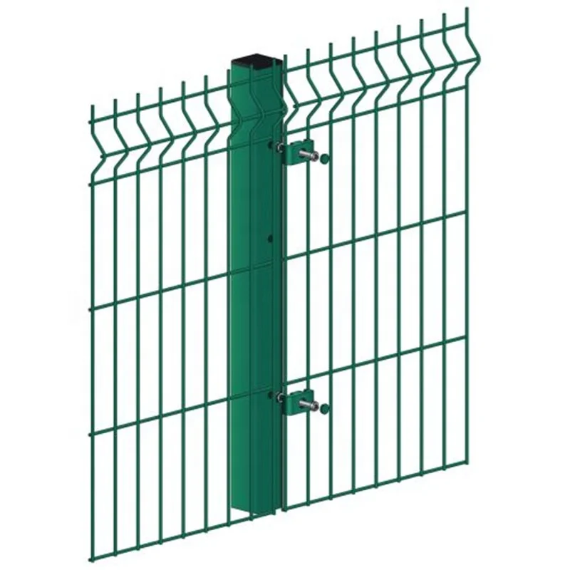 Wholesale outdoor PVC coated 3D wire curved mesh fence / welded garden fence panel for farm/highway/sport