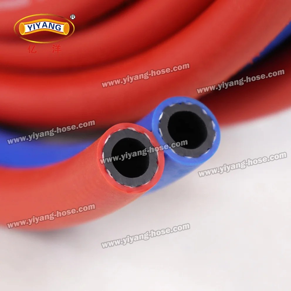 Good Quality High Pressure PVC and Rubber Twin Welding Hose For Wholesale