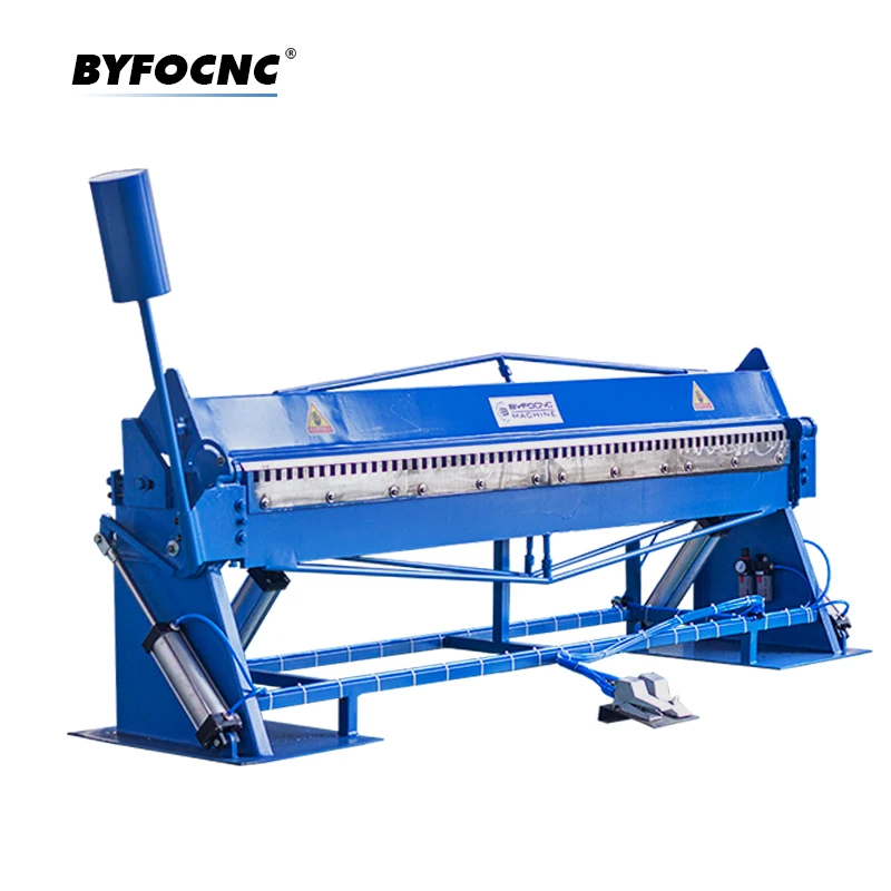 Hot Sale 1.5*2500 mm Pneumatic Sheet Metal Folding Machine TDF Galvanized Steel Bending