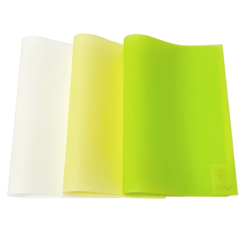 32 Solid Matte Light Colors jelly PVC vinyl  plastic leather Fabric for Bag/Shoe/Handbag/Craft Making