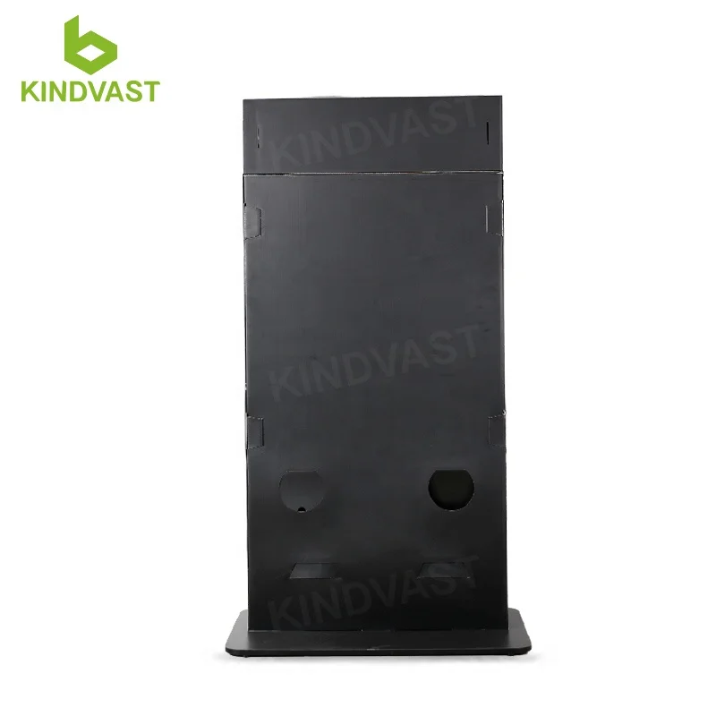 Free standing totem pop hanger promotional hook display advertising cardboard card display
