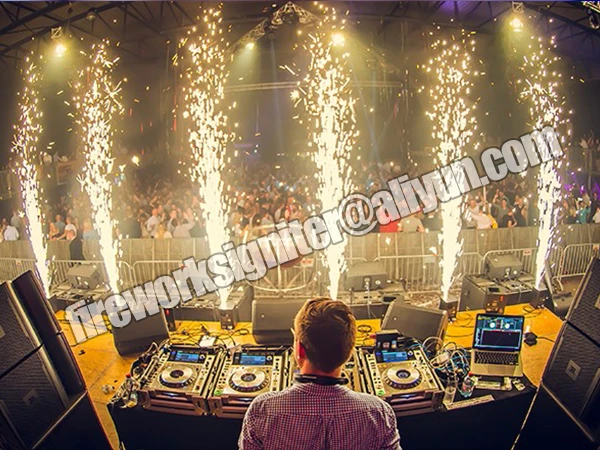 wedding mini sparkular machine BT06 to Europe stage indoor cold flame original showven sparkler fireworks 3units