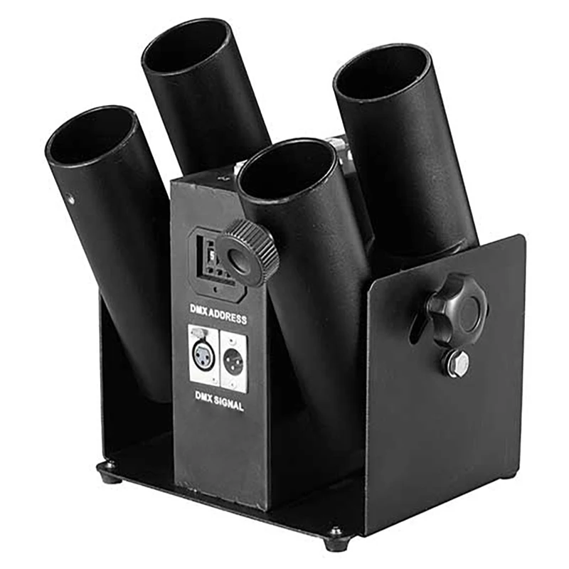 
stage dj disco equipment four shots confetti machine dmx for wedding confetti blower for club confetti launcher 
