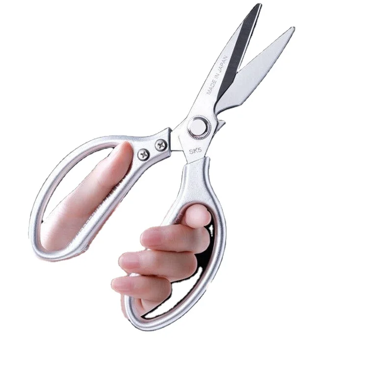 Sk5 stainless steel multi-functional new steel kitchen scissors Open bottle and cut chicken bone seafood scissors