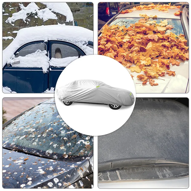 Geertop outdoor indoor portable folding window sun shade universal car cover