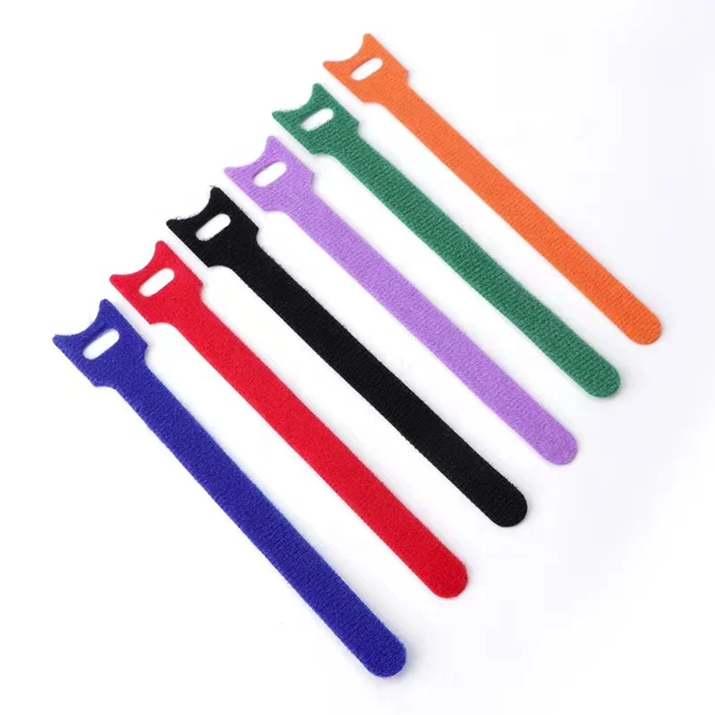 Оптовая продажа, яркие Многоразовые Кабельные стяжки Baiho в наличии, электронная коммерция, Лидер продаж, застежка на крючок и петлю