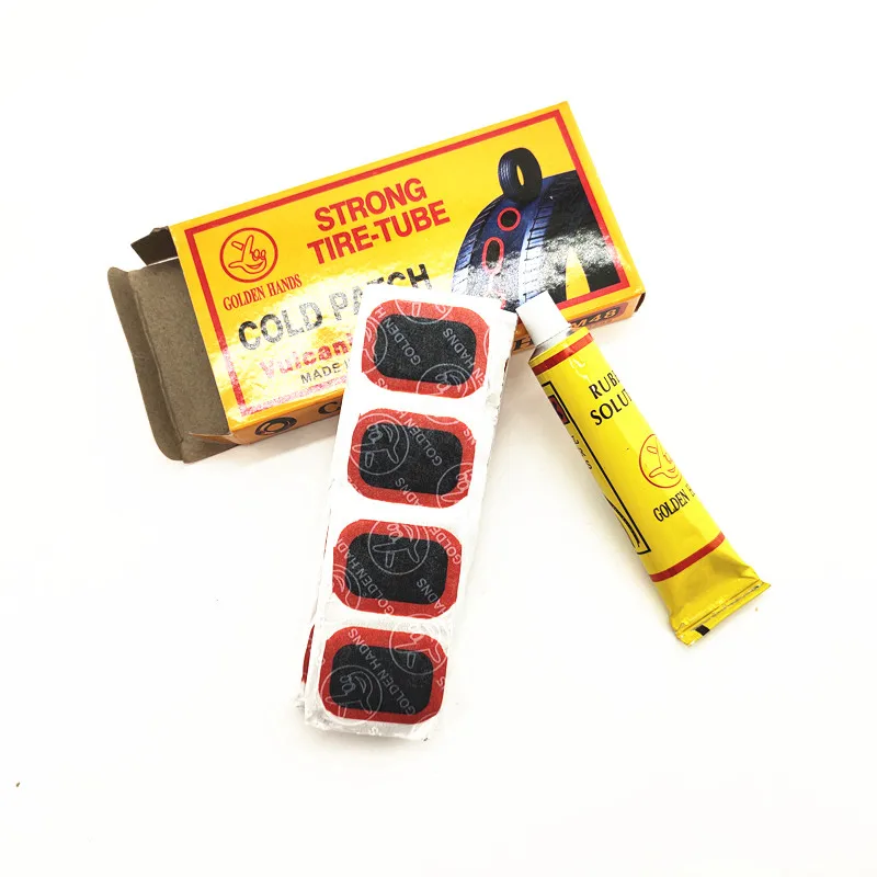 Custom Car Tire Repair Tools Kit Auto Tyre Puncture Repair Tool Kit Black Red White Metal Box Rubber Plastic Color Hand