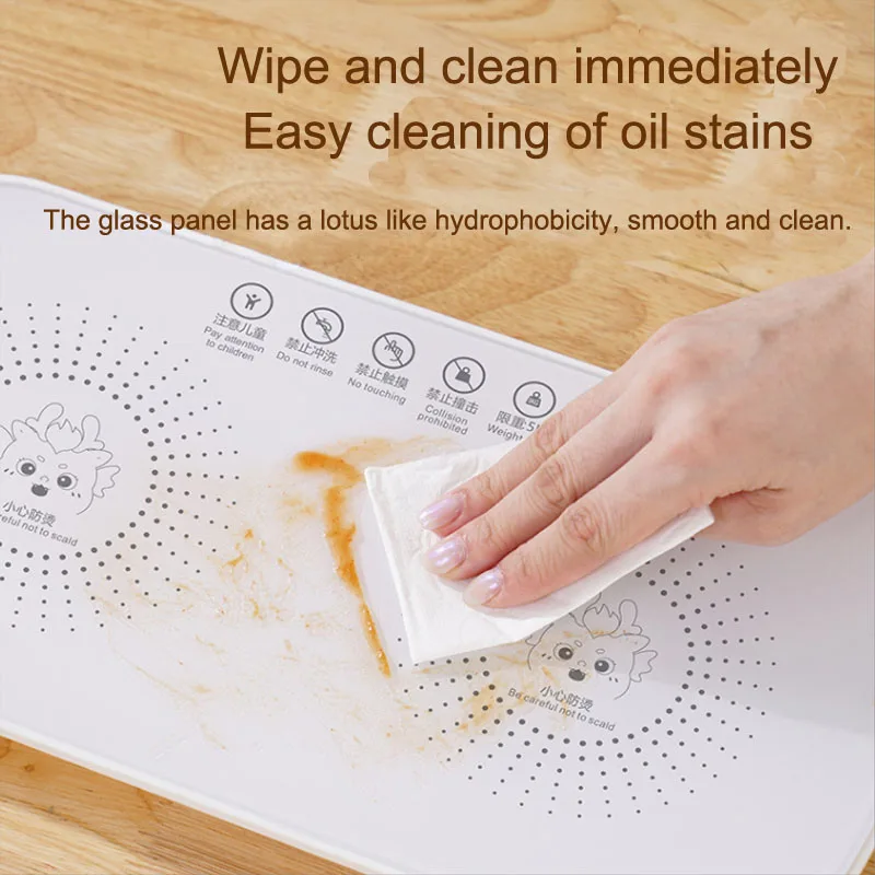 All-in-one Warming Plate Quick Heat Thermoregulation Rice Home Multifunctional Electric Heating Vegetable Pad Thermal Plate