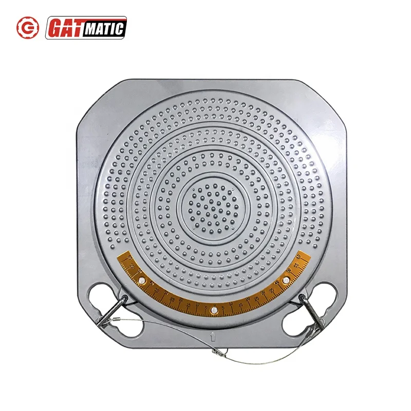 Iron positioning turntable is used for Auto four wheel alignment turntable
