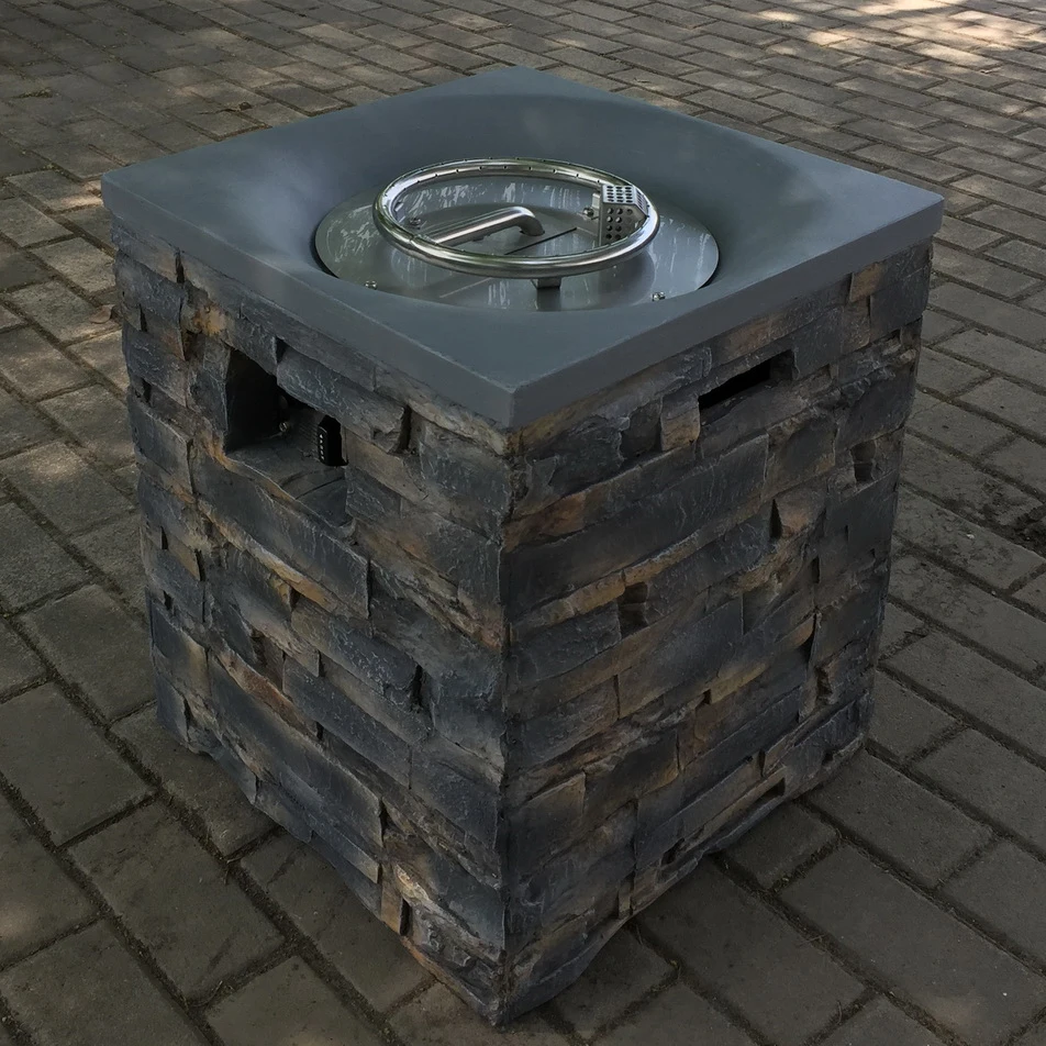 JIAHE outdoor garden patio propane natural gas small fire pit burner