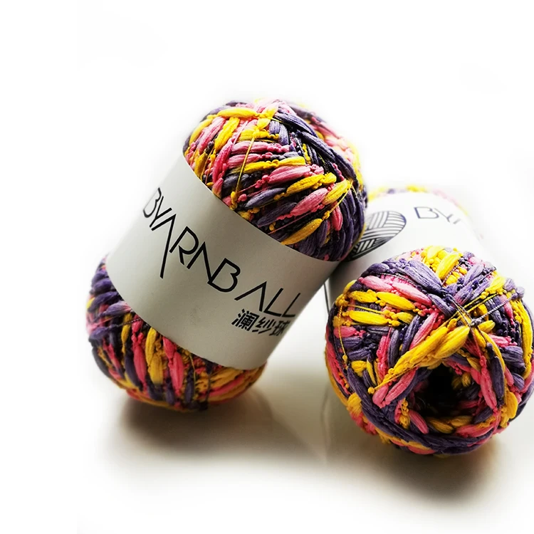 
China Manufacturer Most Popular Dyed Organic Polyster Yarn Crochet Set 