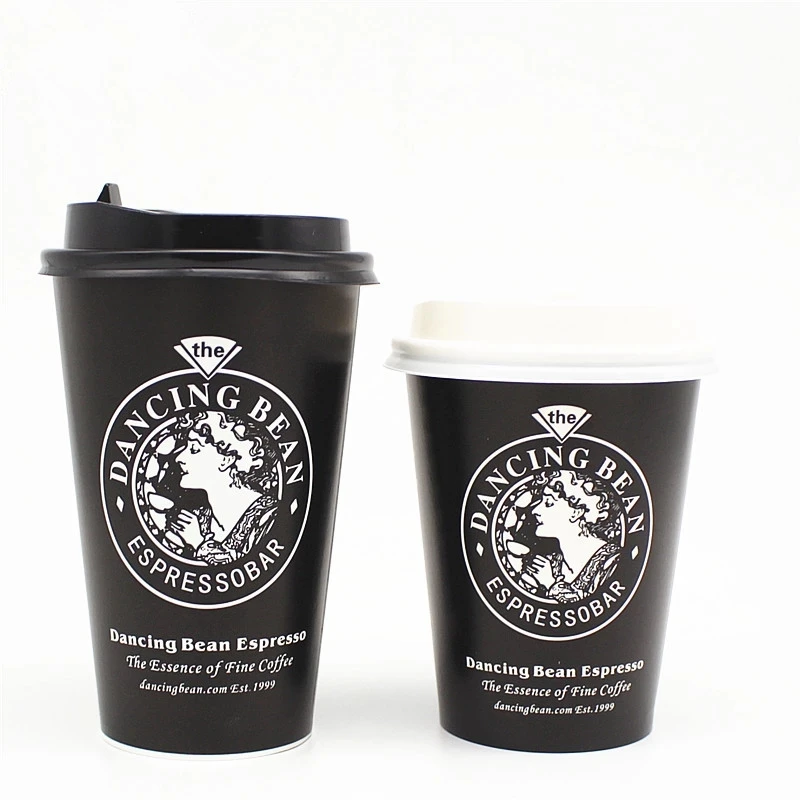 White Custom Coffee Cups Paper Cup Price China