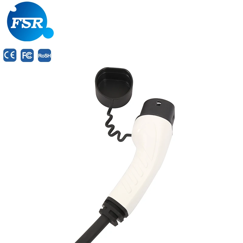 fisher 22kw wall mounted ev car charger home charging station type 2 plug