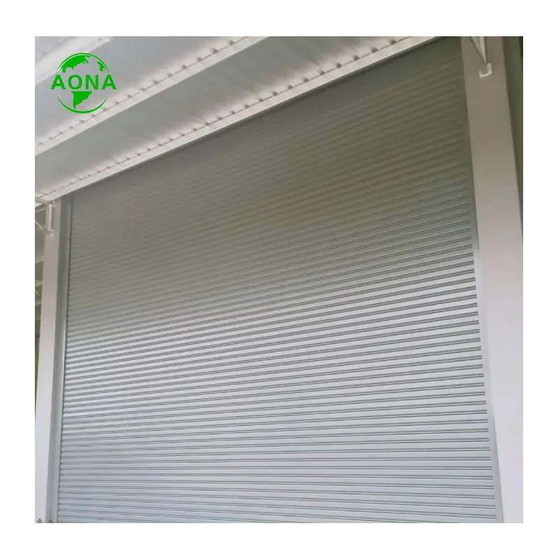 Warehouse Double Layer Plates Fire Rated Coiling Doors