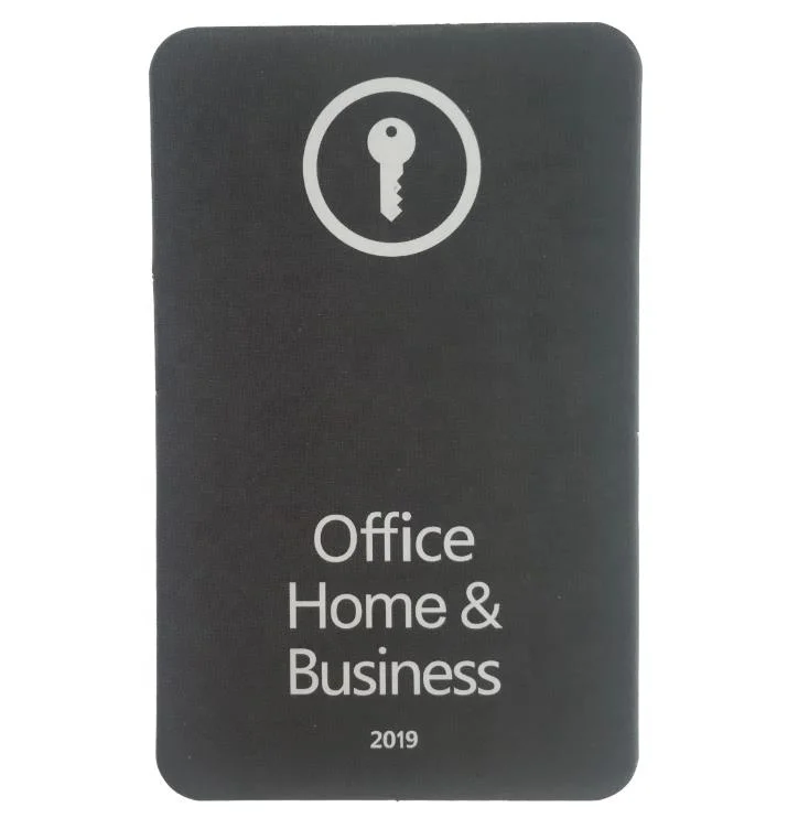 
global version software system Office 2019 home and business Key Card Office 2019 HB software 