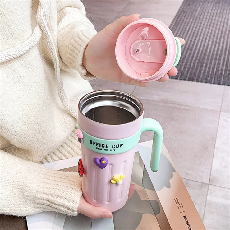 Smart Touch Temperature Display Cup Stainless Steel Vacuum Insulated Tumbler With Digital Lid Coffee Travel Mug Spill Proof Mug