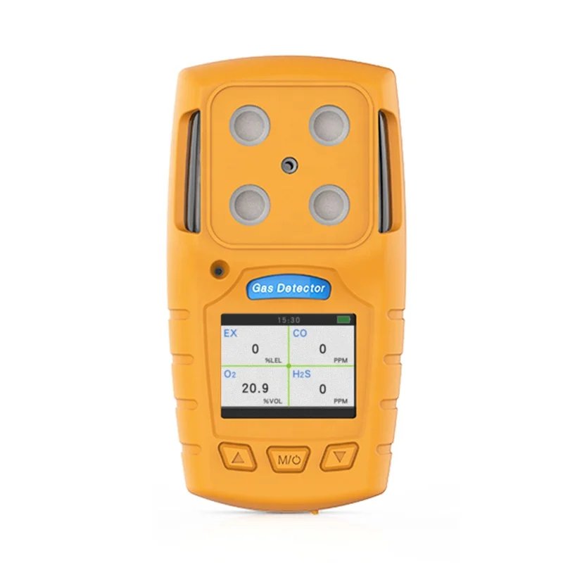 Safewill Portable 4 in 1 Multi Gas Detector nox h2s carbon monoxide carbon dioxide methane combustible gas detector