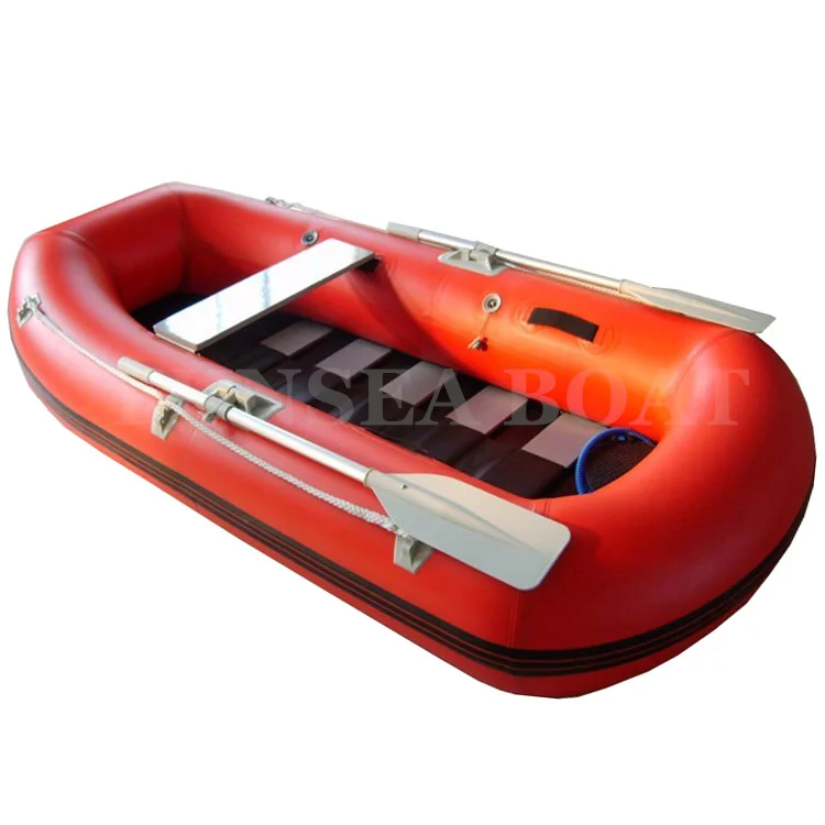 Good selling mini 1 person plastic cheap electric single rowing inflatable water boat