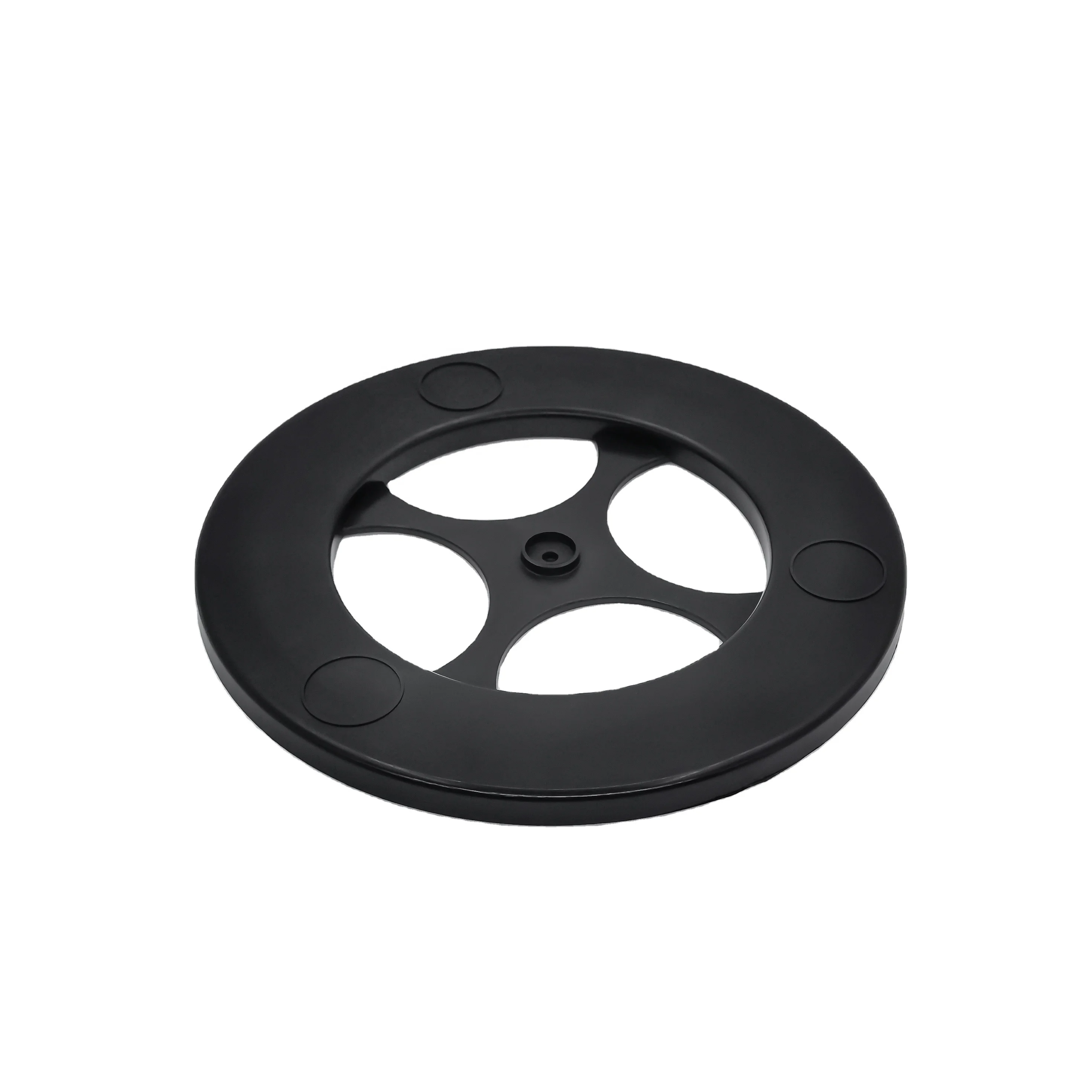225mm Plastic swivel plate black swivel plate Plastic Round Rotating Swivel Turntable Plate lazy Susan
