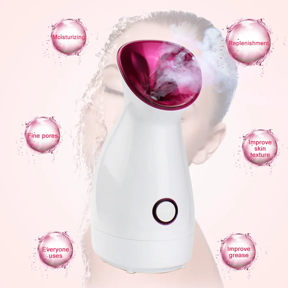 
Women home spa steaming hot facial steam Household Electric Skin Deeply Moisture Face Steamer 