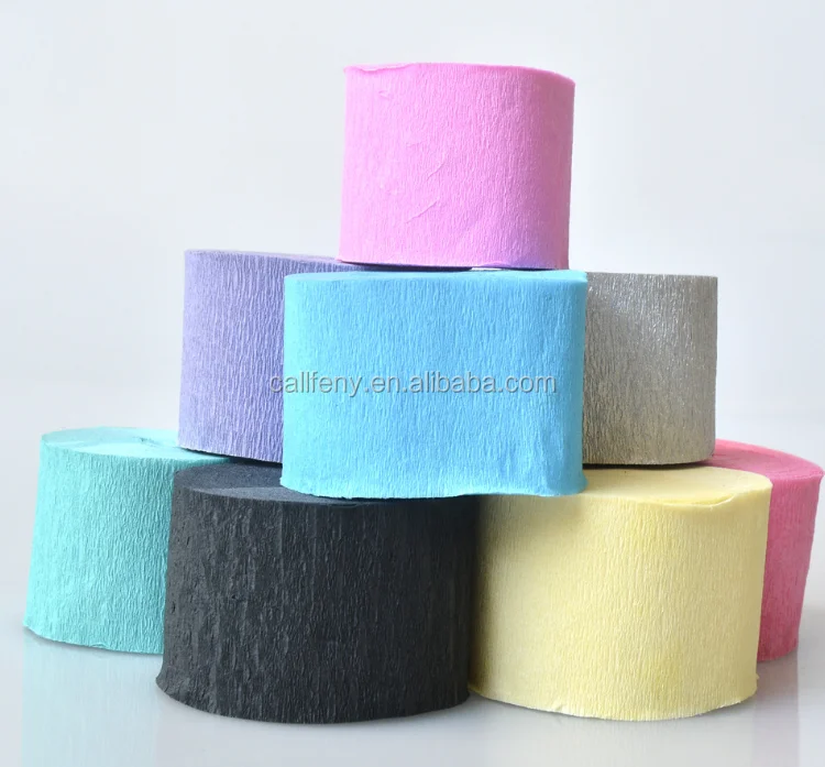 Fiestas decoracion colorful  tissue paper party streamer for party backdrop Birthday Wedding Babyshower decorations