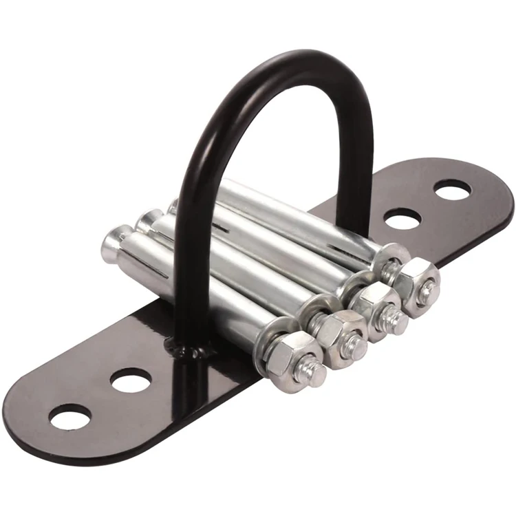 
gym equipment Battle Ceiling Training Rope Wall Mount Hook Anchor set 
