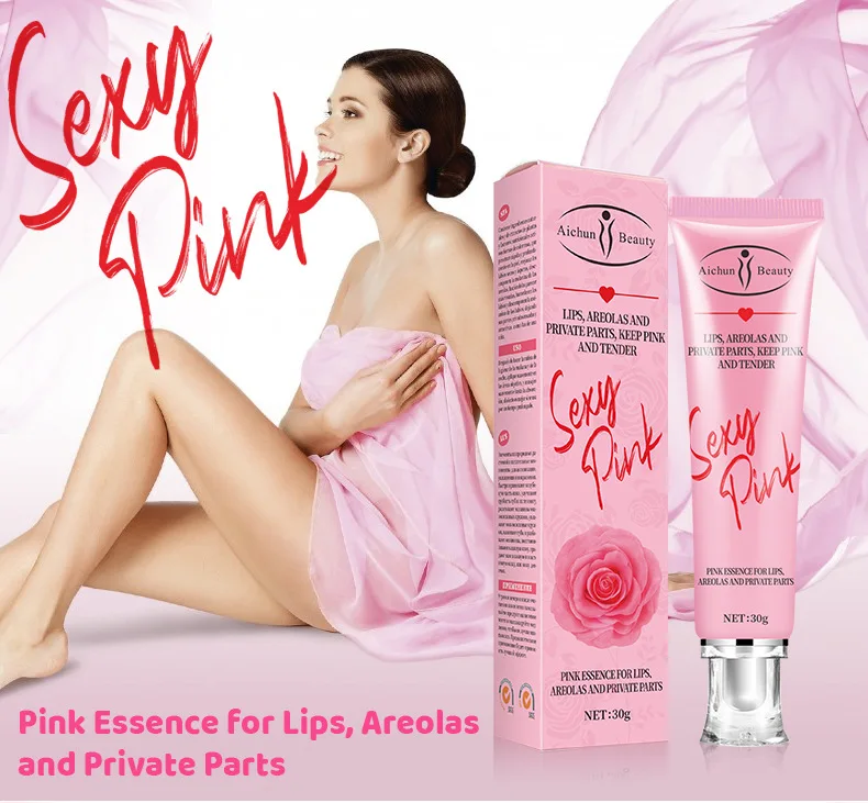Beauty Lightening melanin Whitening Pink Serum For Lips Areolas Elbow Underarm Ankle Inner Thigh And Private Parts